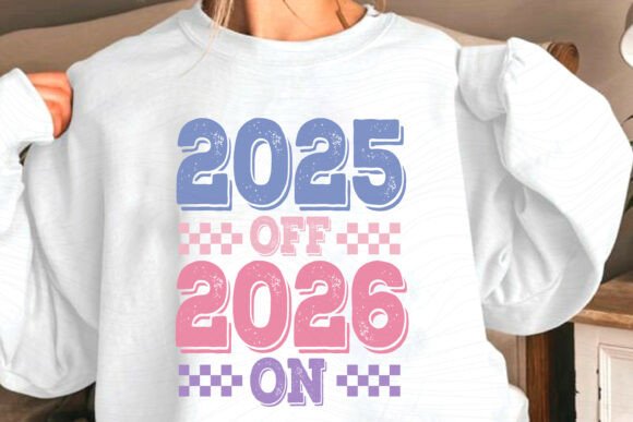 2025 off 2026 on New Year SVG PNG Design