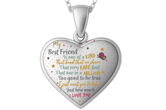 Best Friend POD Heart Sign SVG EPS PNG
