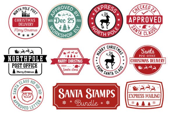 Christmas Stamp SVG Bundle Review
