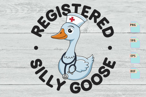 Registered Silly Goose Svg Bundle Design