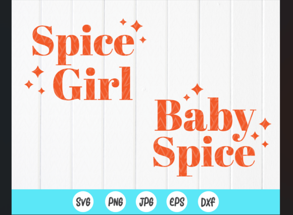 Spice Girl SVG, Baby Spice SVG, Fall Svg