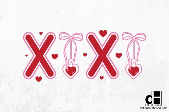 Valentine XOXO SVG PNG